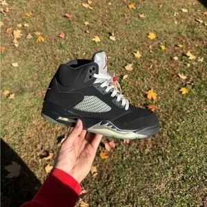 Air Jordan 5 Black Metallic